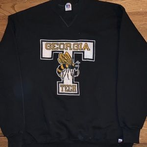 Vintage Georgia Tech Yellow Jackets Crewneck Sz XL
